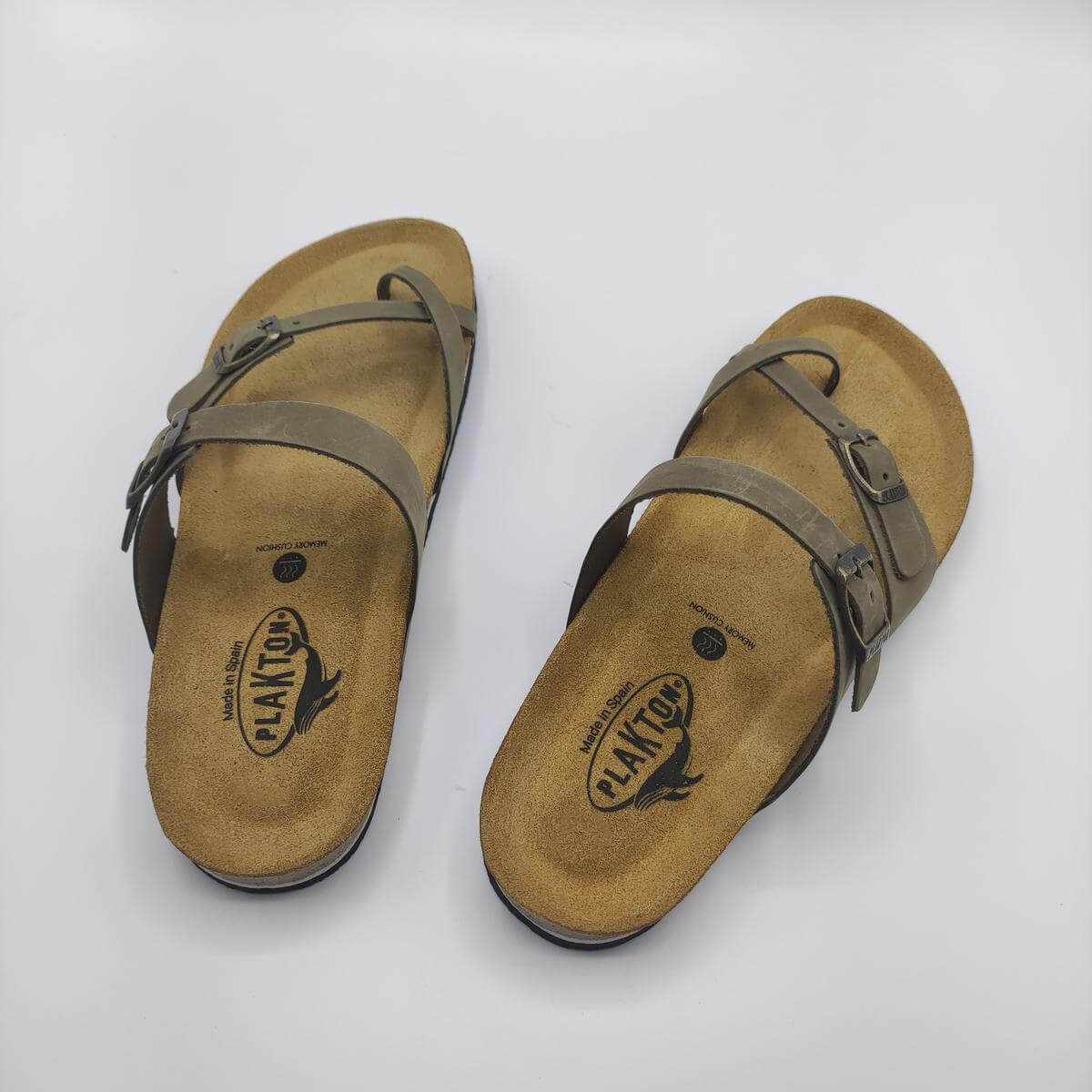 Plakton 171032 Men Leather Sandals Anatomic-Orthopedic - Leather Sandals |  Pagonis Greek Sandals