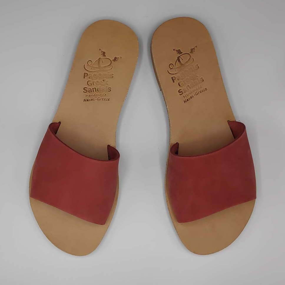Demosthenes slides for women | Pagonis Greek Sandals