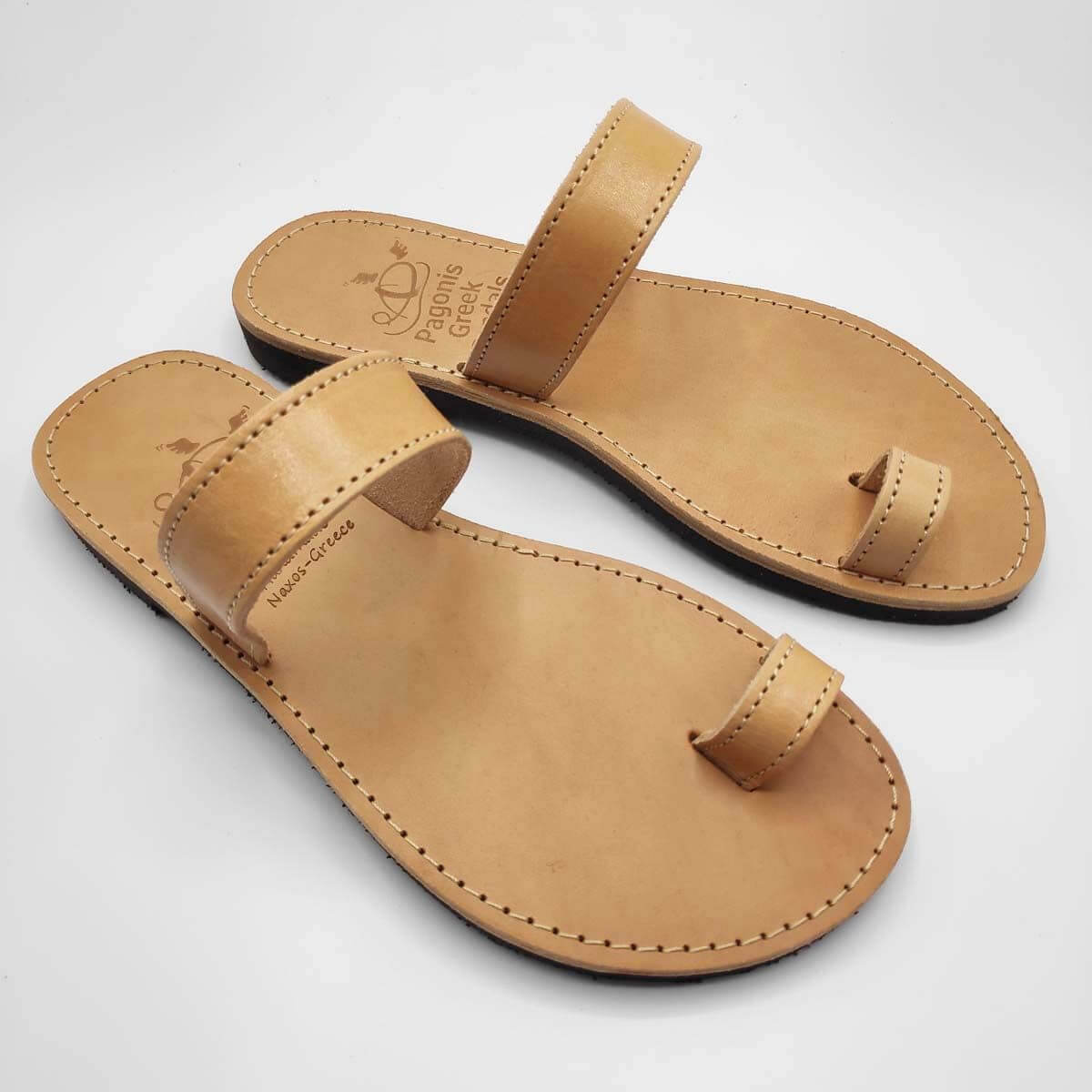JESUS sandals with toe ring | Pagonis Greek Sandals