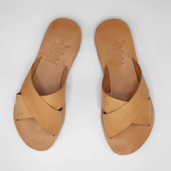 Xi criss cross sandals | Pagonis Greek Sandals