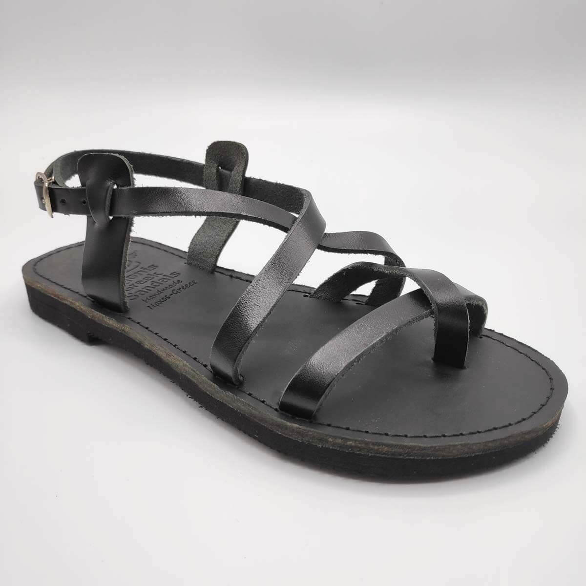Klinik Gade Rute AMMOS Sandals with Back Strap | Pagonis Greek Sandals