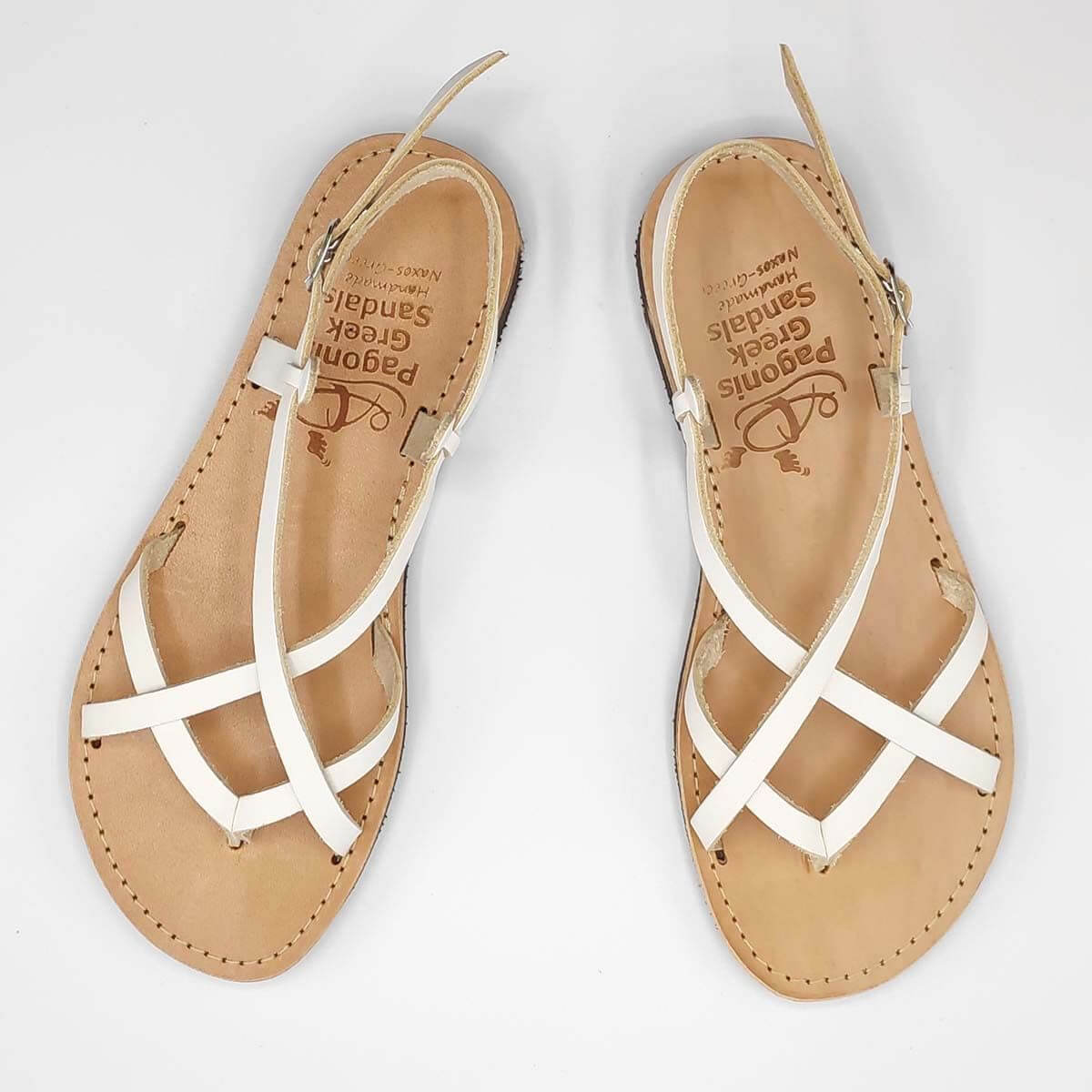 FTELIA strappy sandals | Pagonis Greek Sandals