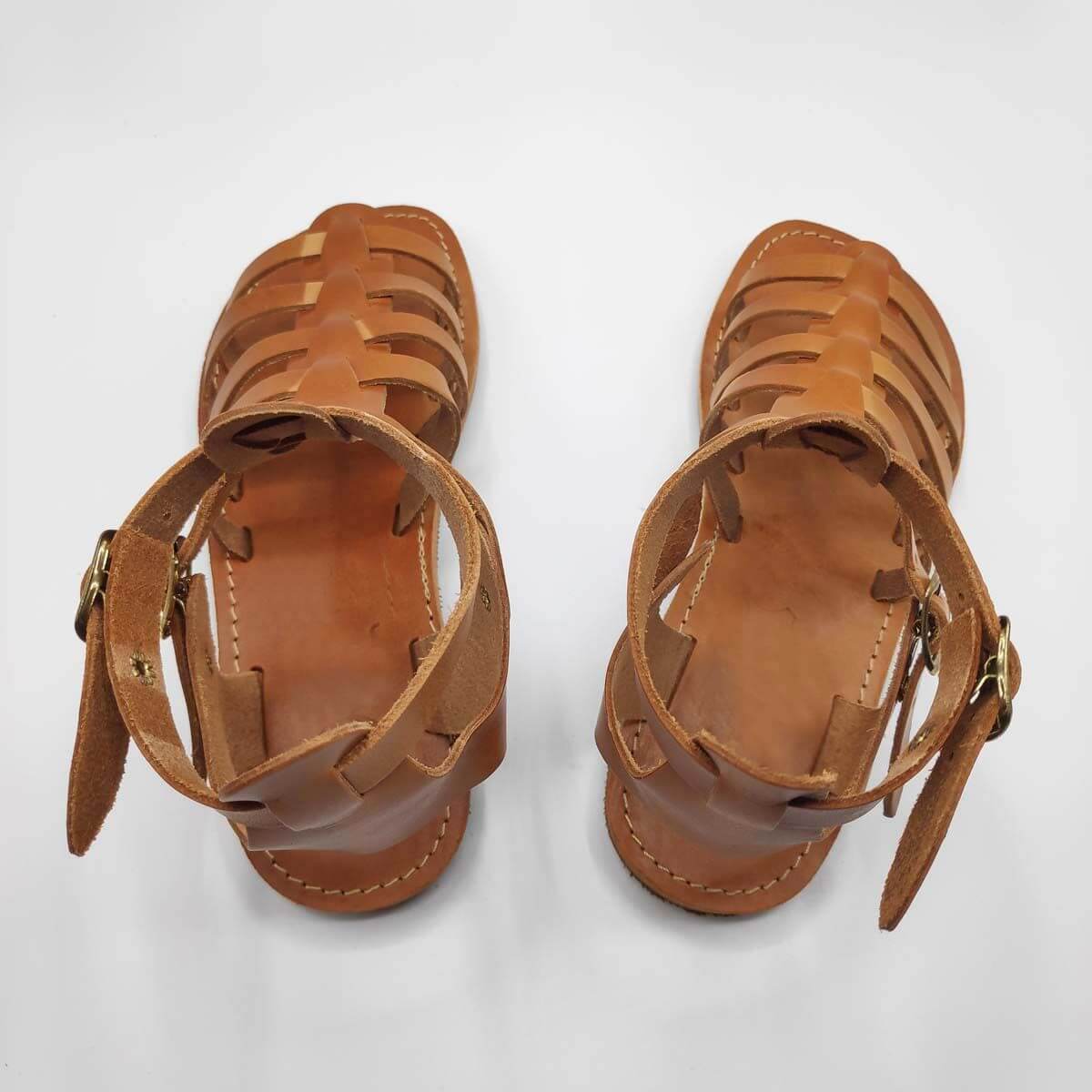 VOUNO Gladiator Sandals For Women | Pagonis Greek Sandals