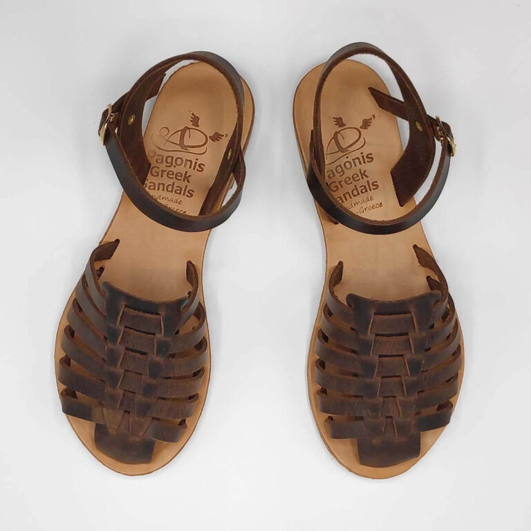 Sandals With Covered Toes for women Pagonis Greek Sandals