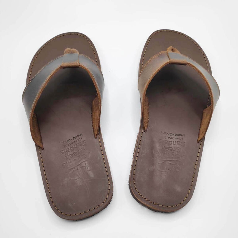 Mens Greek Style Sandals thong sandals Pagonis Greek Sandals