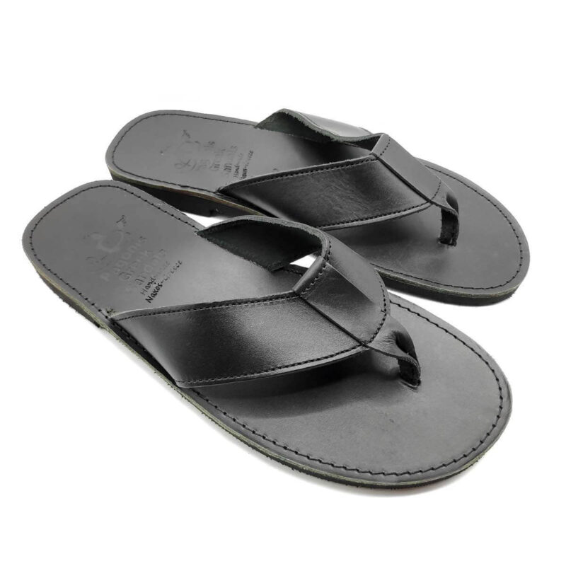 Mens Greek Style Sandals thong sandals Pagonis Greek Sandals