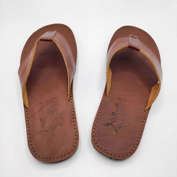 Mens Greek Style Sandals thong sandals Pagonis Greek Sandals