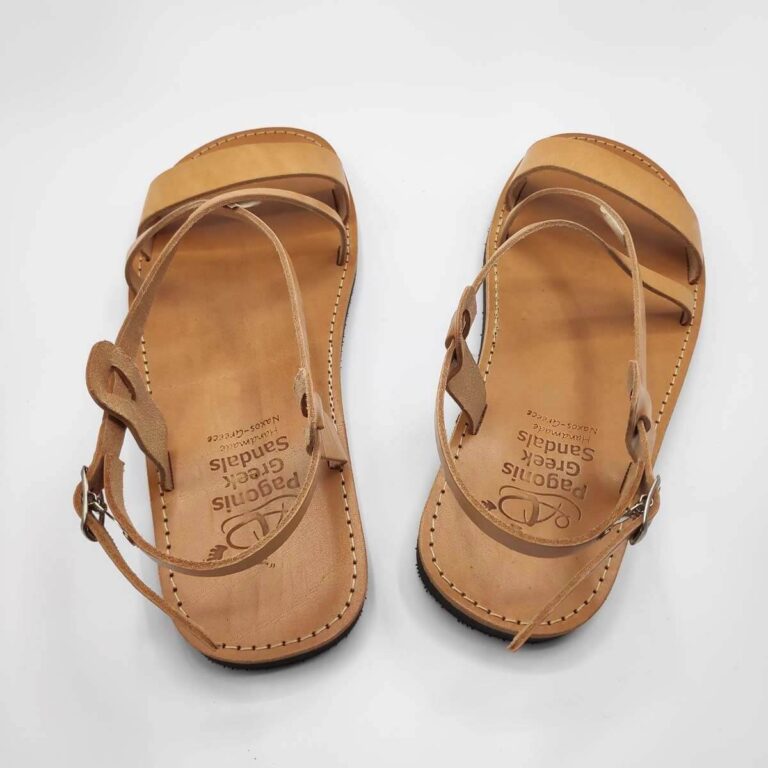 Greek Style Sandals Mens Plaka Leather Sandals Pagonis Greek Sandals