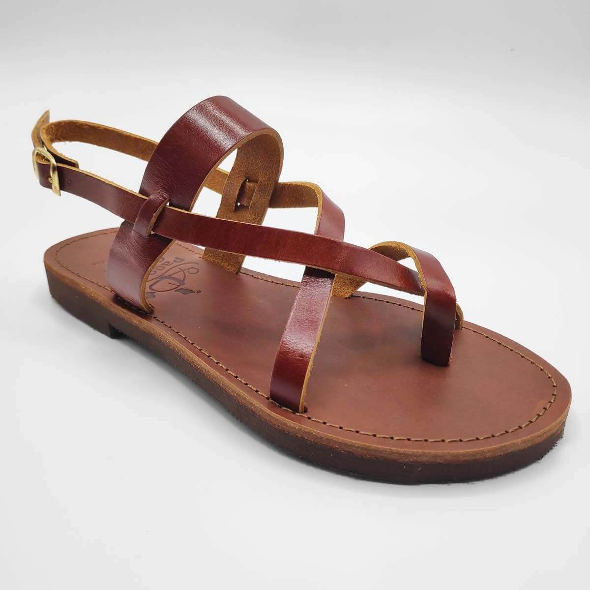 AGIASOS Back Strap Sandals | Pagonis Greek Sandals