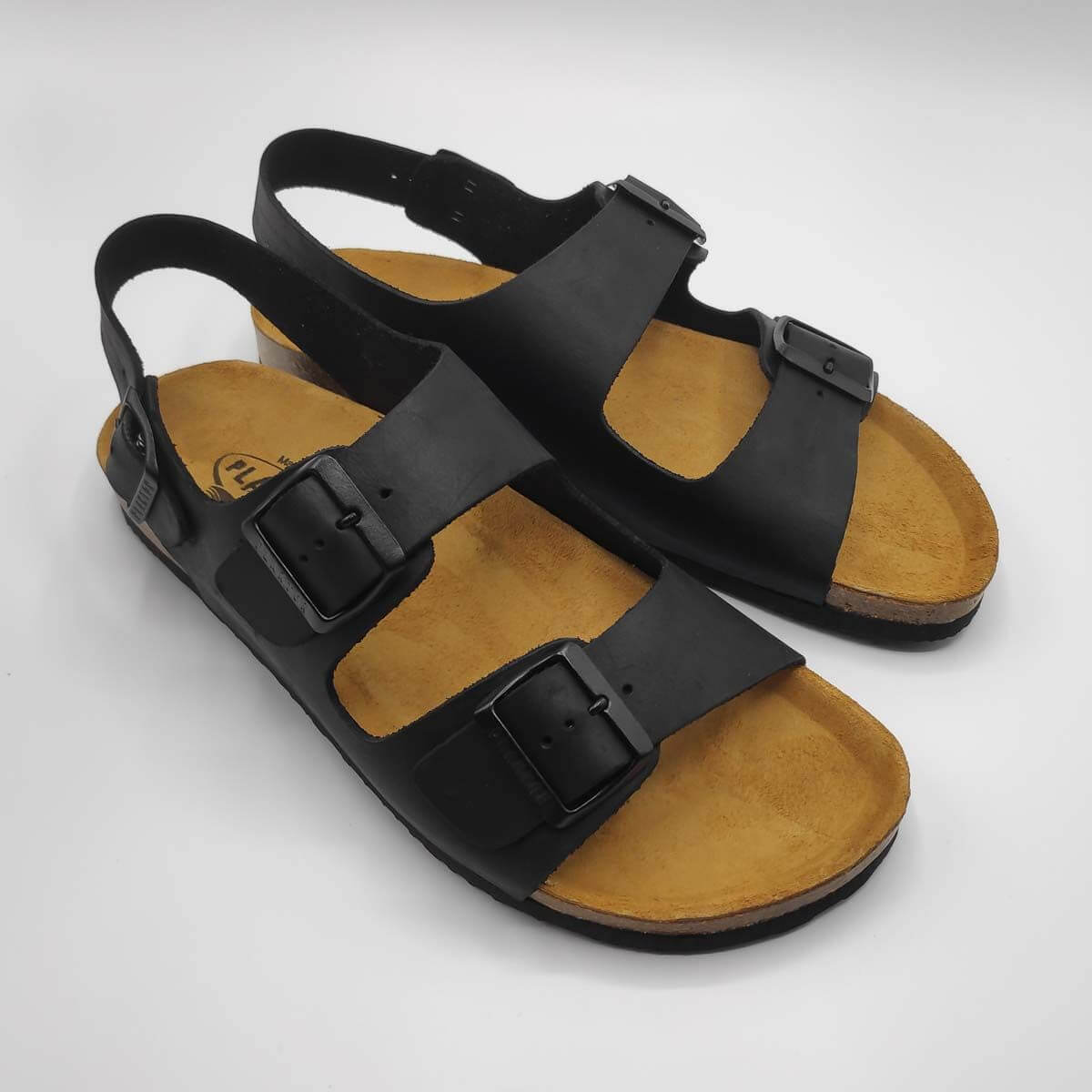 Plakton 105113 Men PLAKTON 105113 Brown Leather Sandals | Pagonis Greek ...