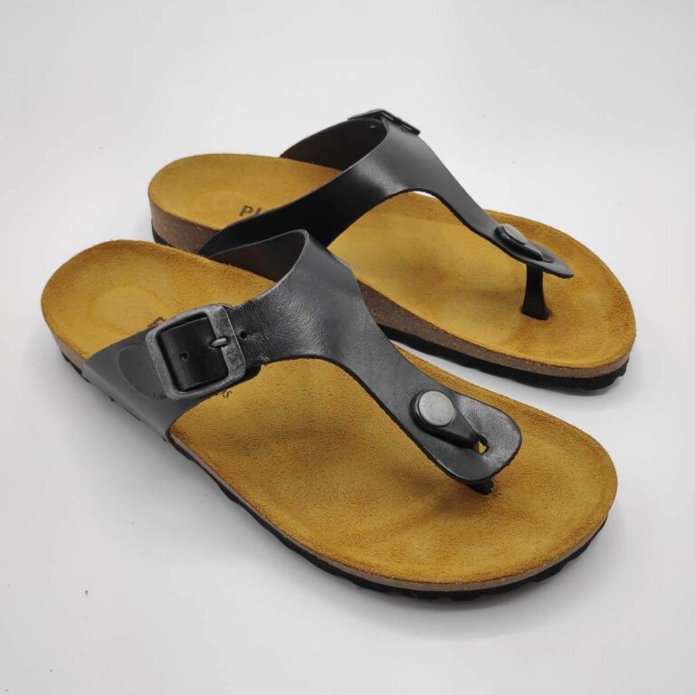 Plakton Bolero 101671 Slide - Leather Sandals | Pagonis Greek Sandals