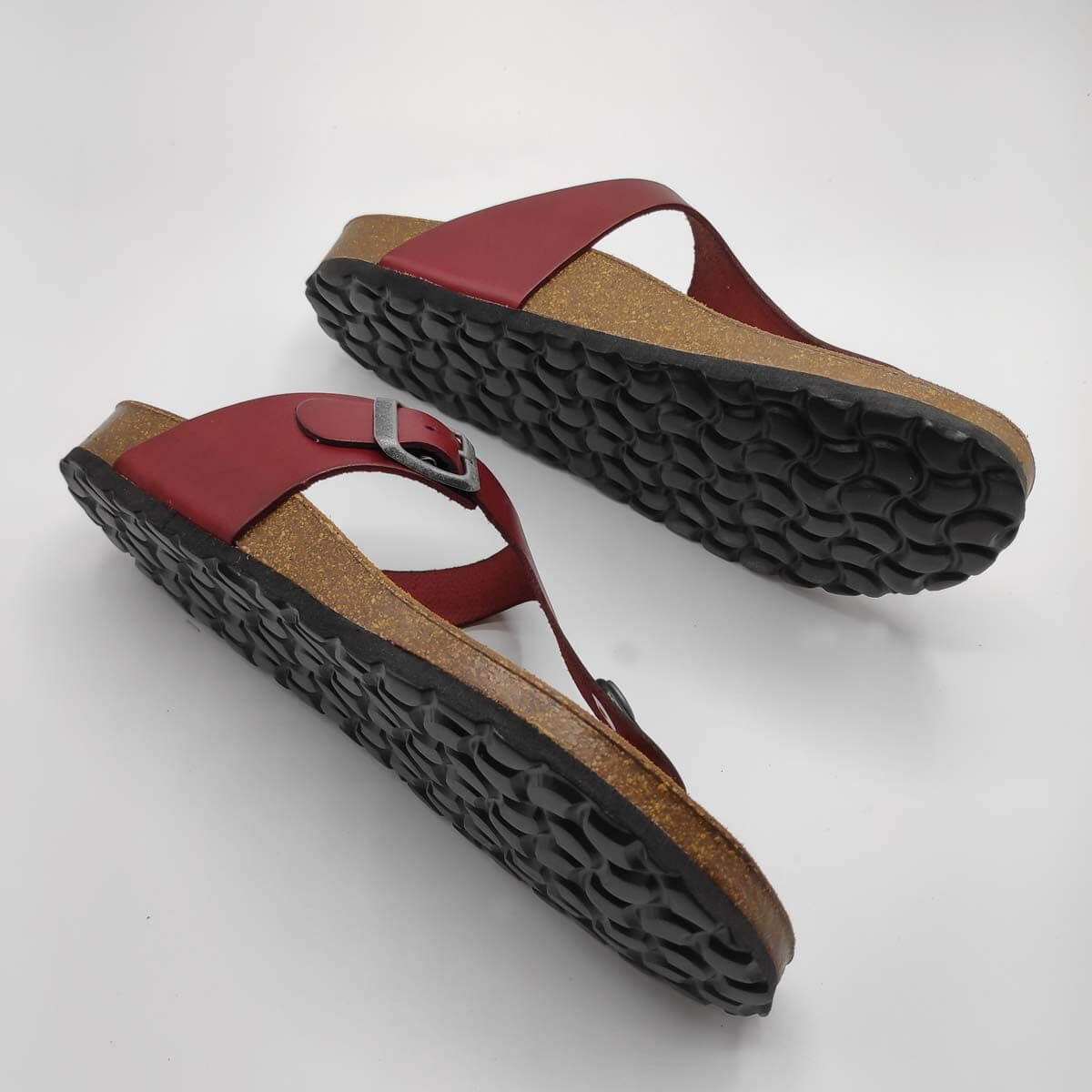 Plakton Bolero 101671 Slide - Leather Sandals | Pagonis Greek Sandals