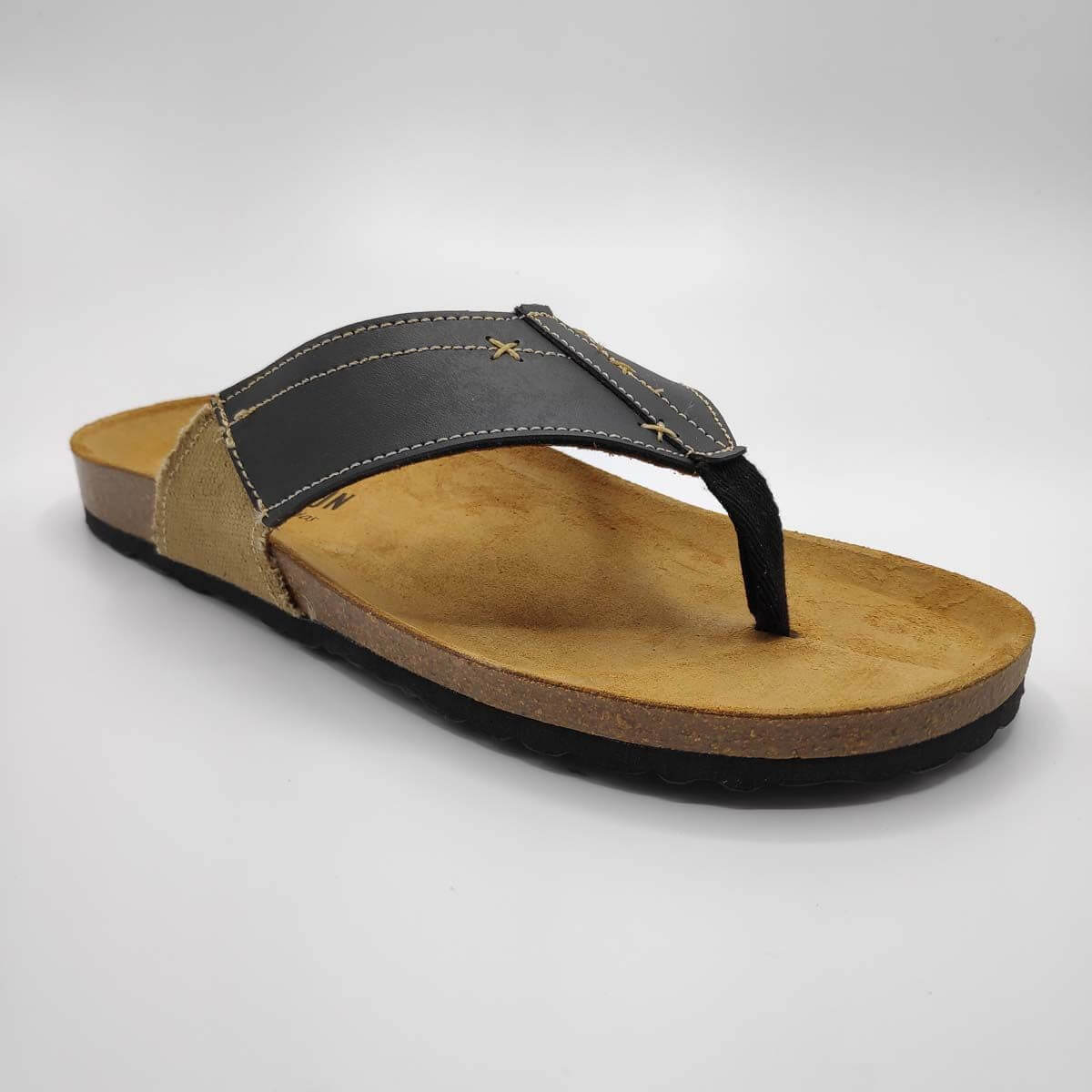 Plakton 081521 Thong Anatomic-Orthopedic - Leather Sandals | Pagonis Greek  Sandals