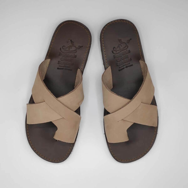 Orcos Men's Slide Sandals | Pagonis Greek Sandals