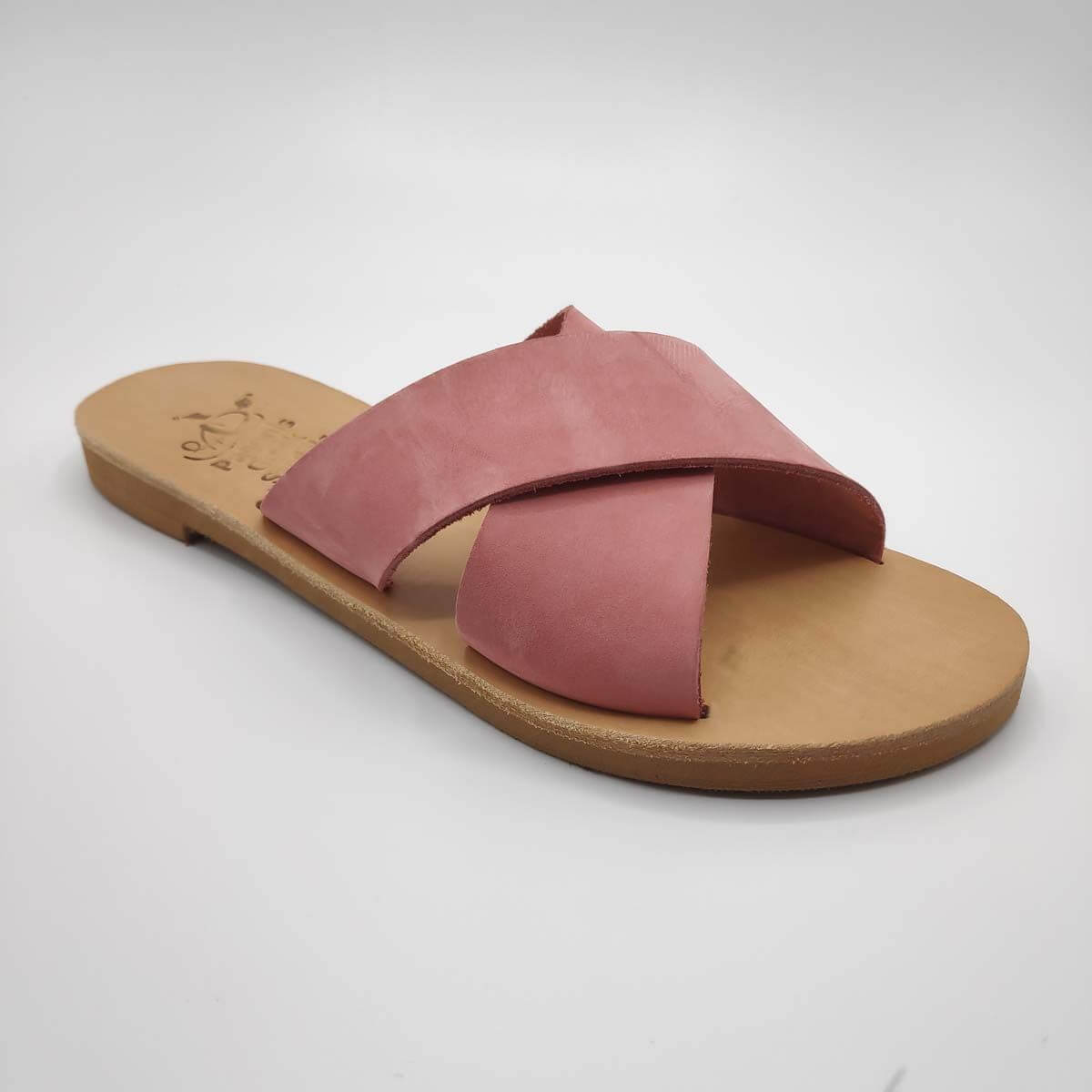 Xi criss cross sandals | Pagonis Greek Sandals