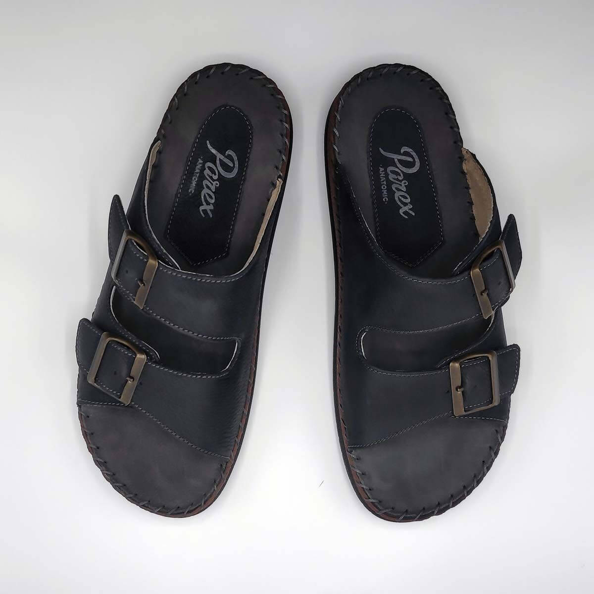 Men Orthopedic Sandals Parex Xenon - Leather Sandals | Pagonis Greek Sandals