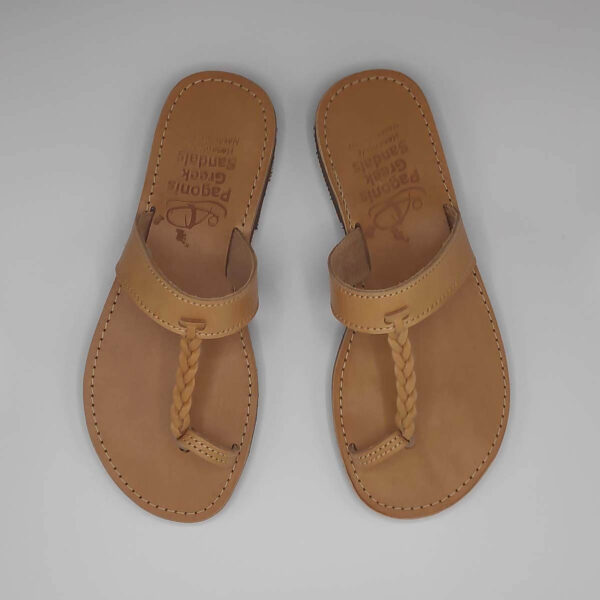 MIKRI VIGLA thong sandals | Pagonis Greek Sandals