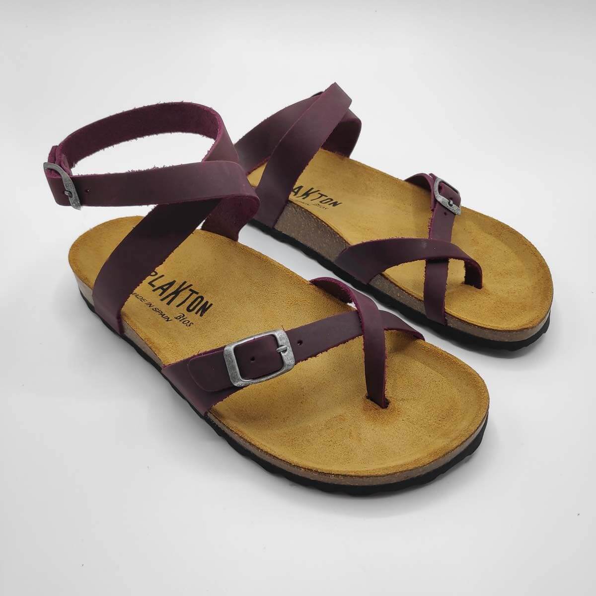 Plakton Sandals 101204 Ανατομικά - Δερμάτινα Σανδάλια Παγώνης | Χειροποίητα  Ελληνικά Σανδάλια | Νάξος