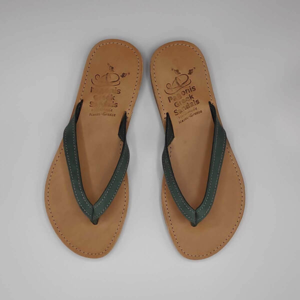 KALOKAIRI leather flip flops | Pagonis Greel Sandals