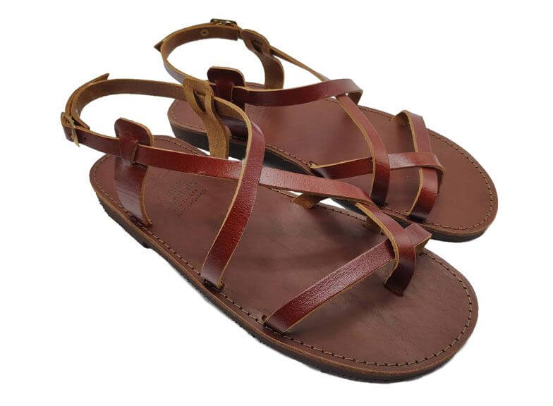 Pagonis | Leather Greek Sandals for men, women & children | Leather ...