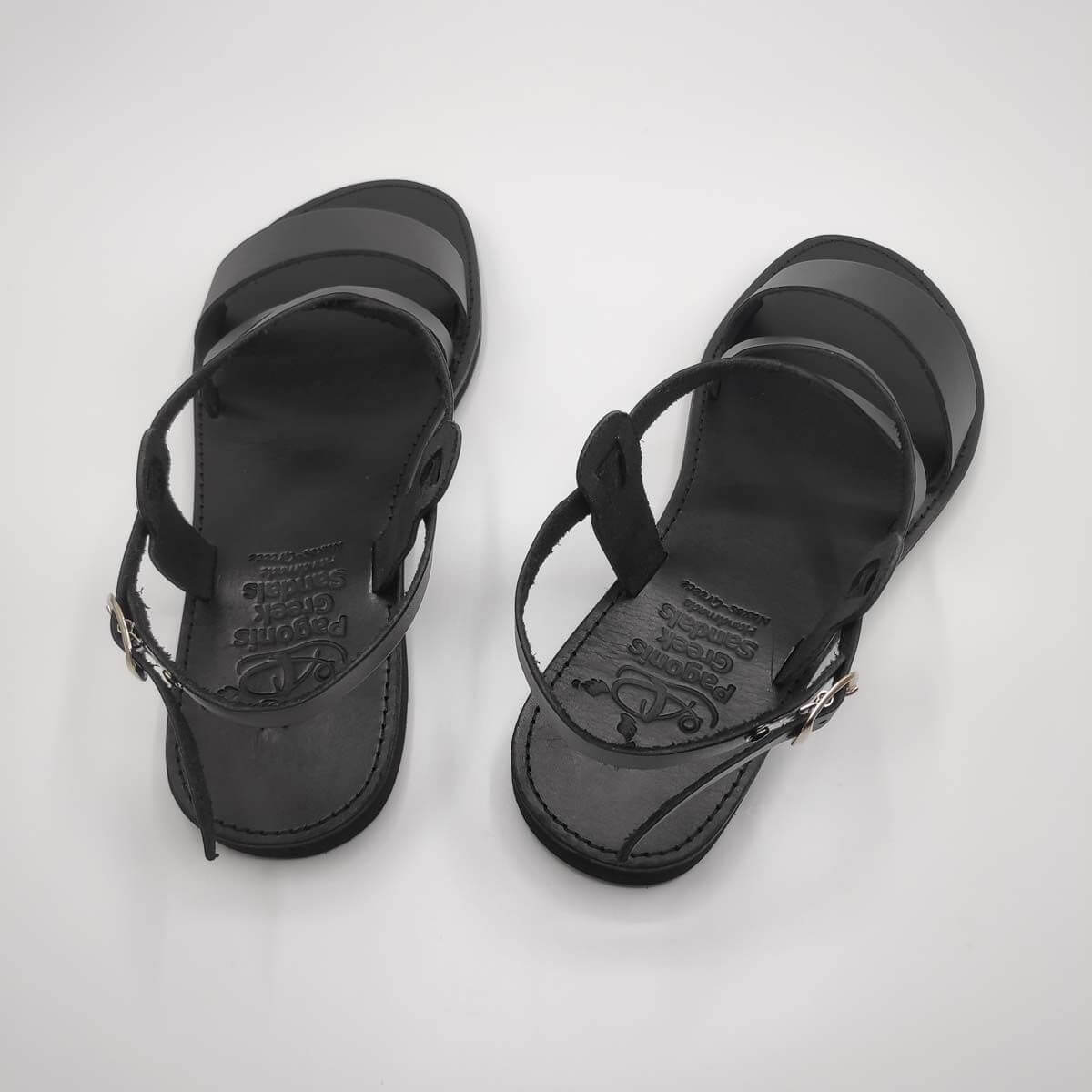 Plaka Free toe Sandal Back Strap - Leather Sandals | Pagonis Greek Sandals