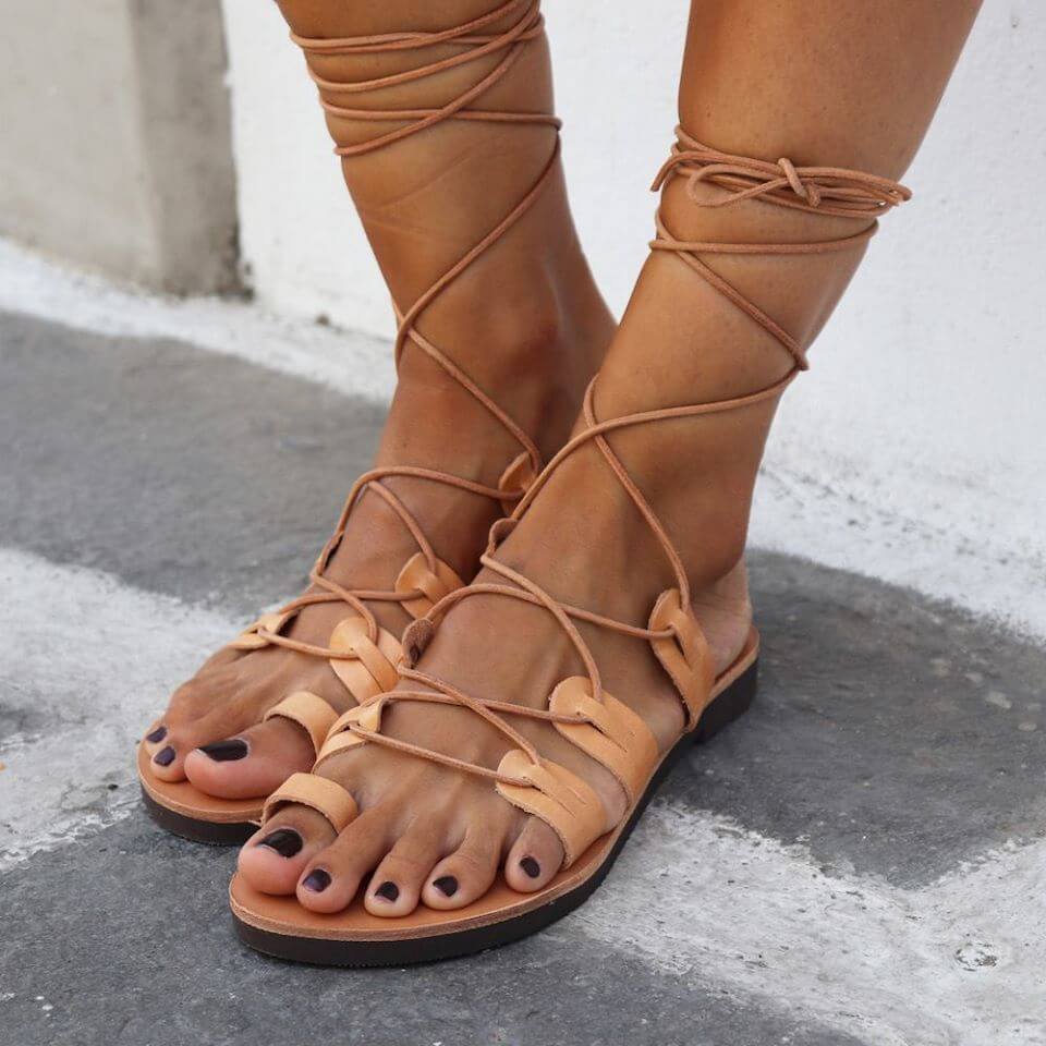 Laced up sandals: the all time classic summer favorite