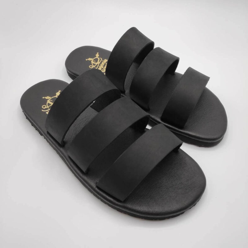 Men's Leather Formal Sandals - Leather Sandals | Pagonis Greek Sandals