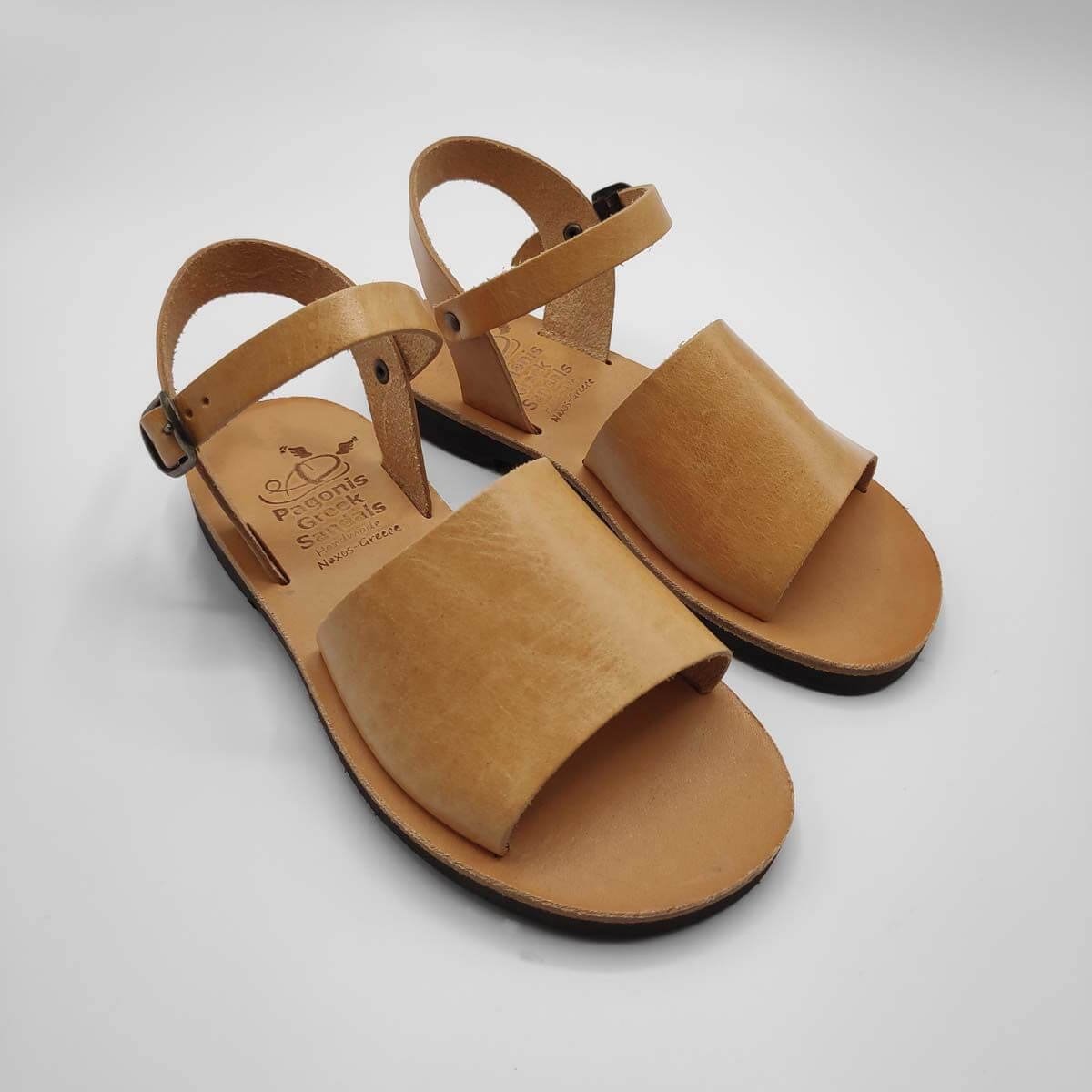 Leather Sandals for Toddlers - Stafili Kids - Leather Sandals | Pagonis  Greek Sandals