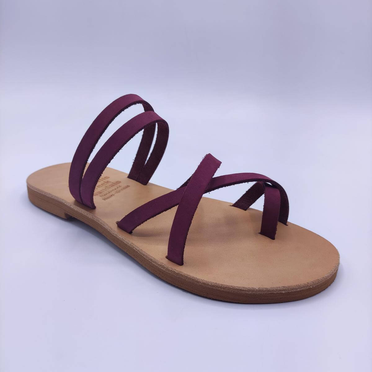 Naxos Women's Sandals Toe Loop - Leather Sandals