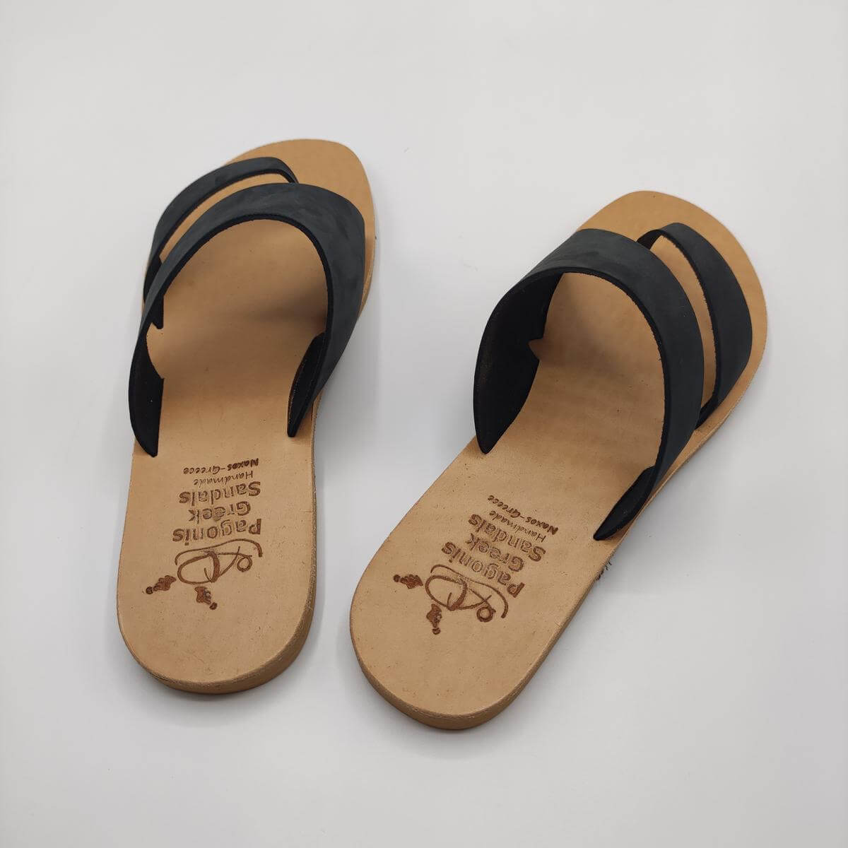 Braided Leather Sandal Brass Rose Gold