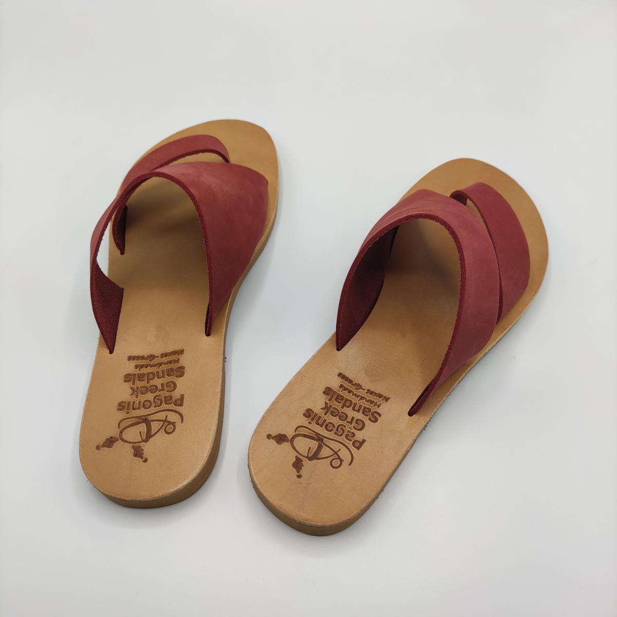 Bunion Hiding Sandals Red