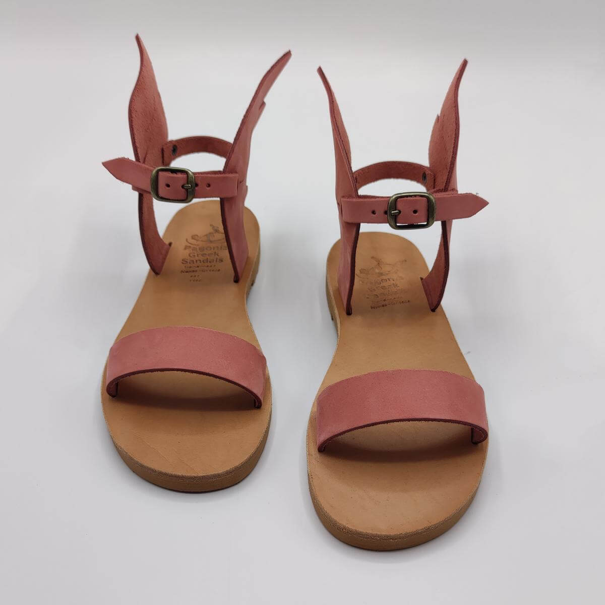 Kids Sandals With Wings Without Toe Strap Pink