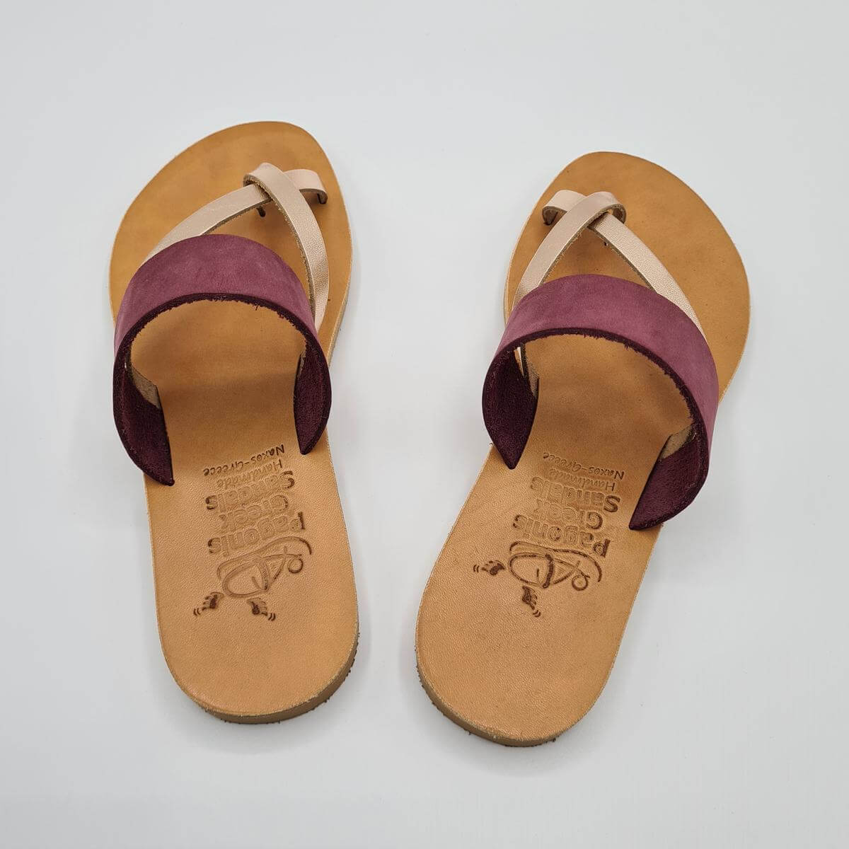 Leather Toe Ring Minimalist Sandal 02