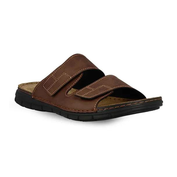 Buy Men Brown Casual Sandals Online | Walkway Shoes