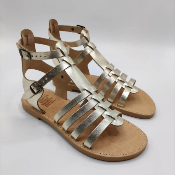Gold Gladiator Sandals For Women