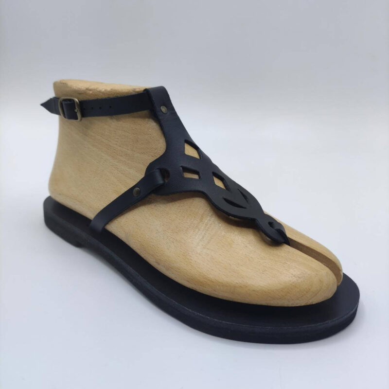 Womens Sandals That Wrap Around Ankle Black