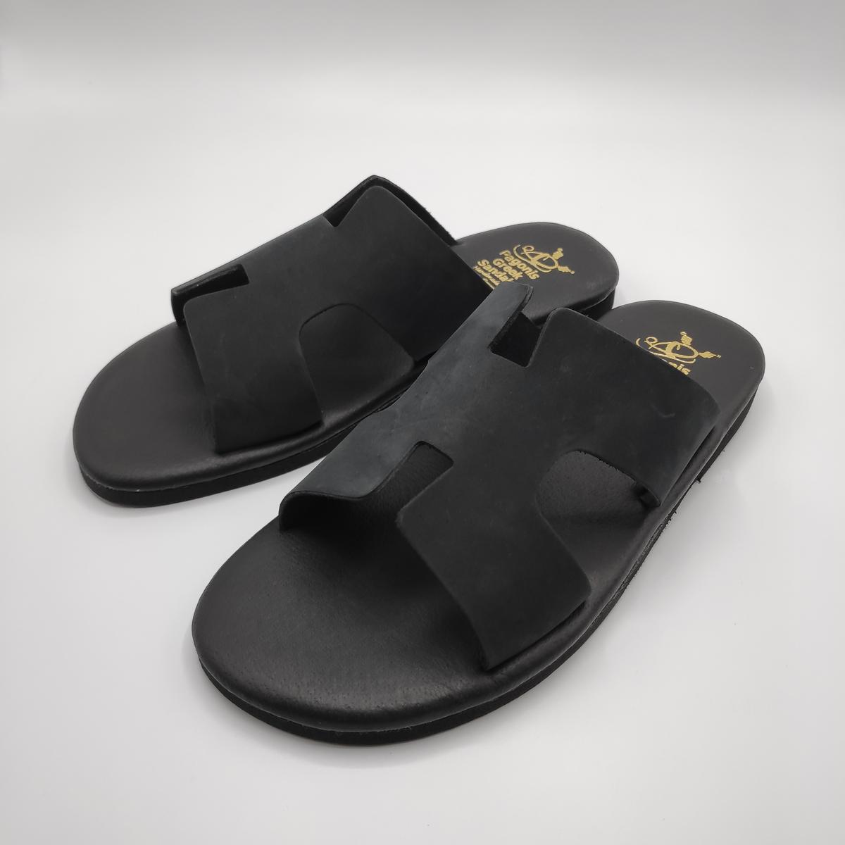 Hermes Leather Sandals - Men Comfort - Leather Sandals | Pagonis Greek Sandals